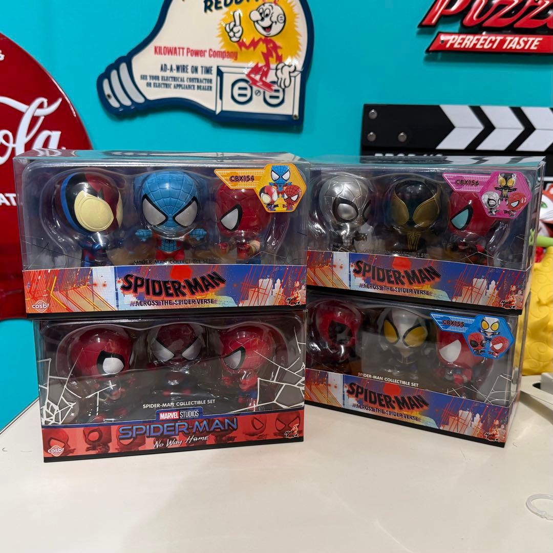 コスビ スパイダーバース 4セット コスビ】『スパイダーマン：アクロス・ザ・スパイダーバース