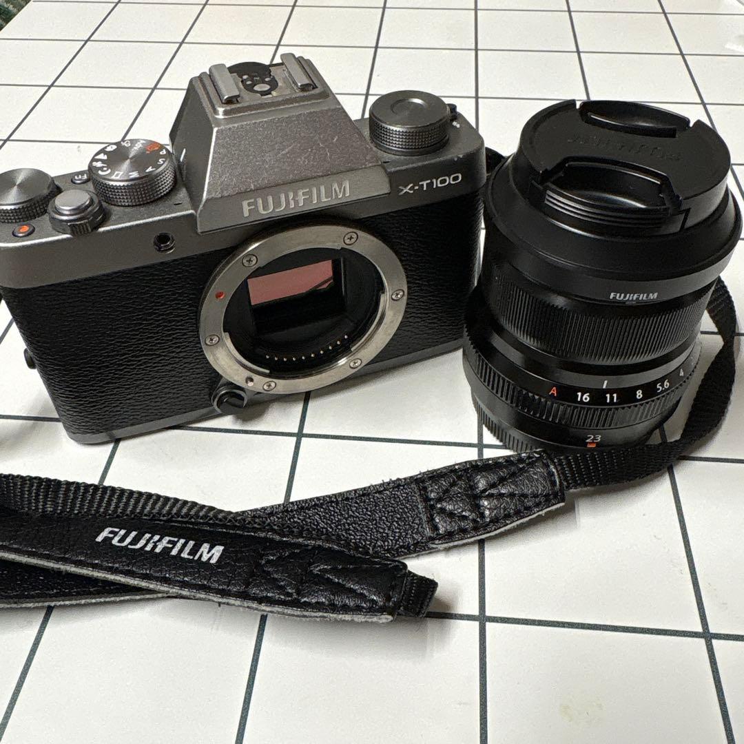 T*a様 Fujifilm X-T100 XF23mm F2 R WR レンズセ カメラレンズ XF23mmF2 R WR FUJINON（フジノン） ブラック [FUJIFILM