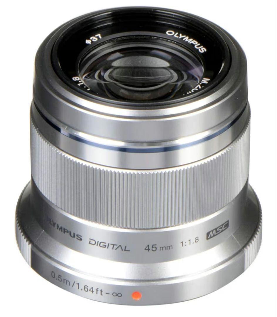 MS　OLYMPUS 単焦点 45mm F1.8　プロテクター付き Buy M.Zuiko Digital ED 45mm F1.8 Black From OM SYSTEM