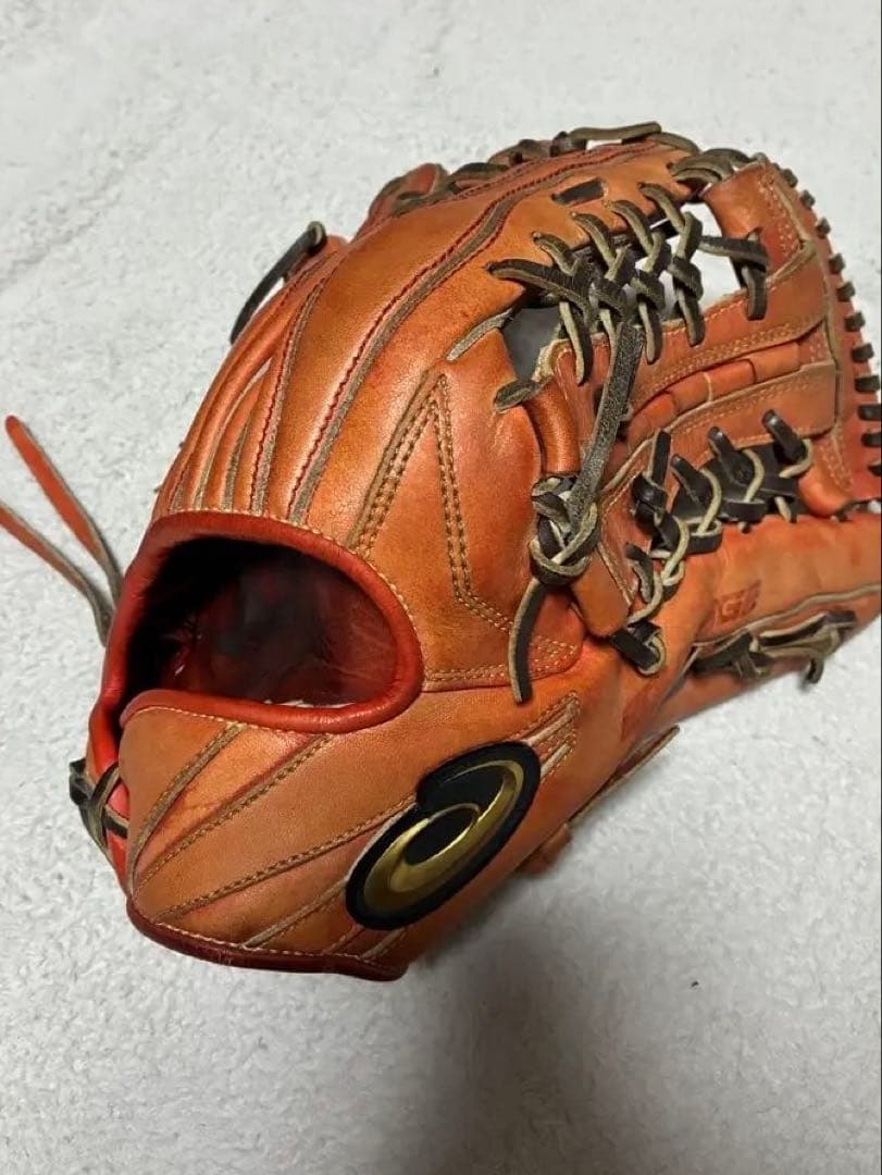 ASICS 外野手用 軟式グローブ GOLDSTAGE 楽天市場】【刺繍サービス 外野手用 軟式グローブ】 アシックス asics