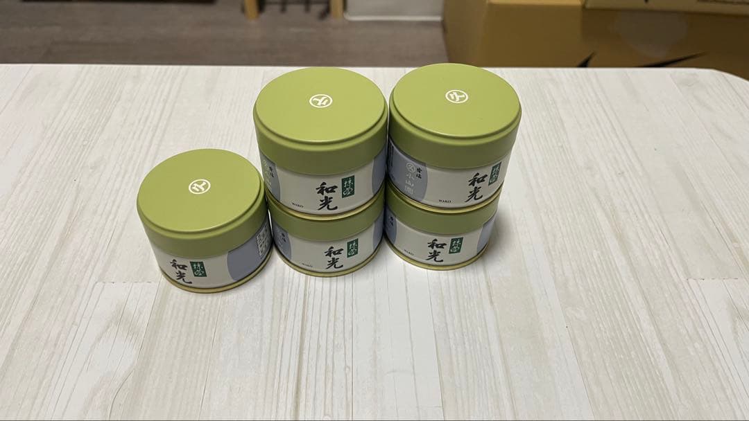 丸久小山園 抹茶 和光20g缶5個 抹茶 和光 20g 丸久小山園 | fujimien