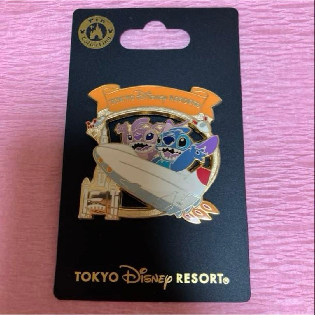 レア ディズニー スティッチ エンジェル ピン アトラクション - メルカリ