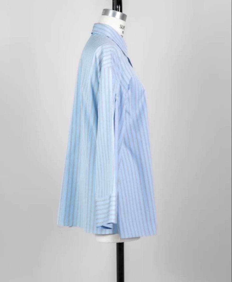 deres】6way sleeve shirt stripe - メルカリ