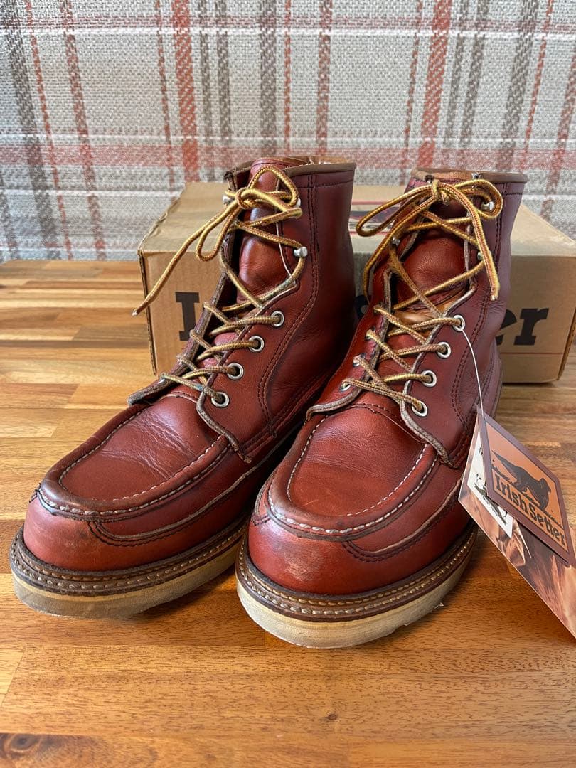 REDWINGレッドウィングアイリッシュセッター50周年1951赤茶8.5E犬