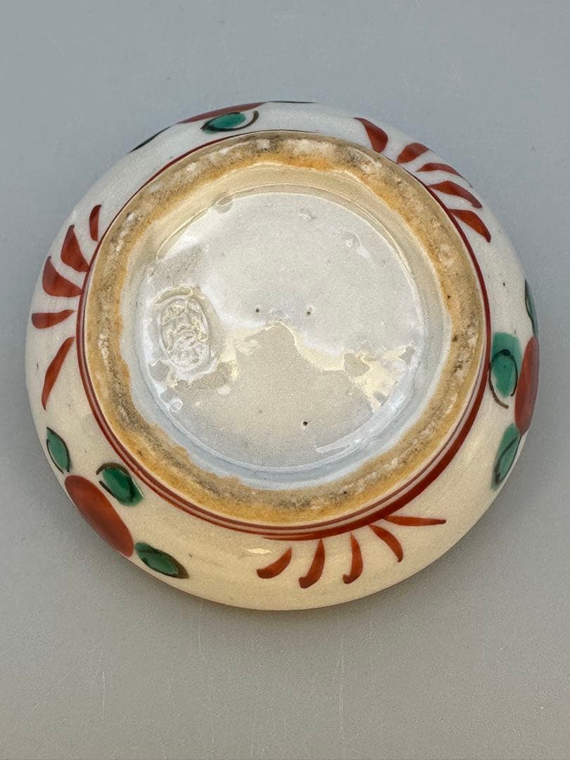 茶道具 香合 三浦竹泉 呉須赤絵 - メルカリ