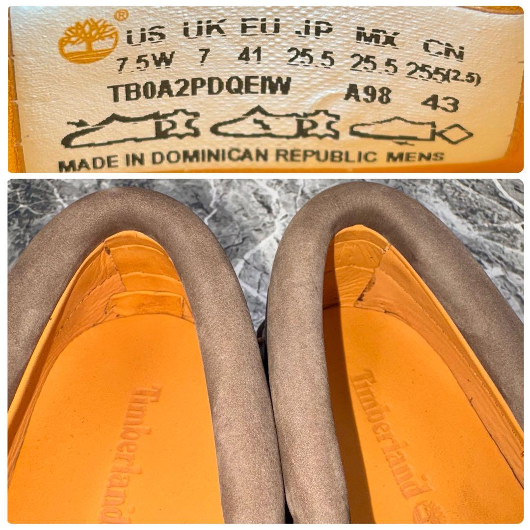 【極美品】 ティンバーランド スリーアイ クラシック 25.5cm バーガンディ