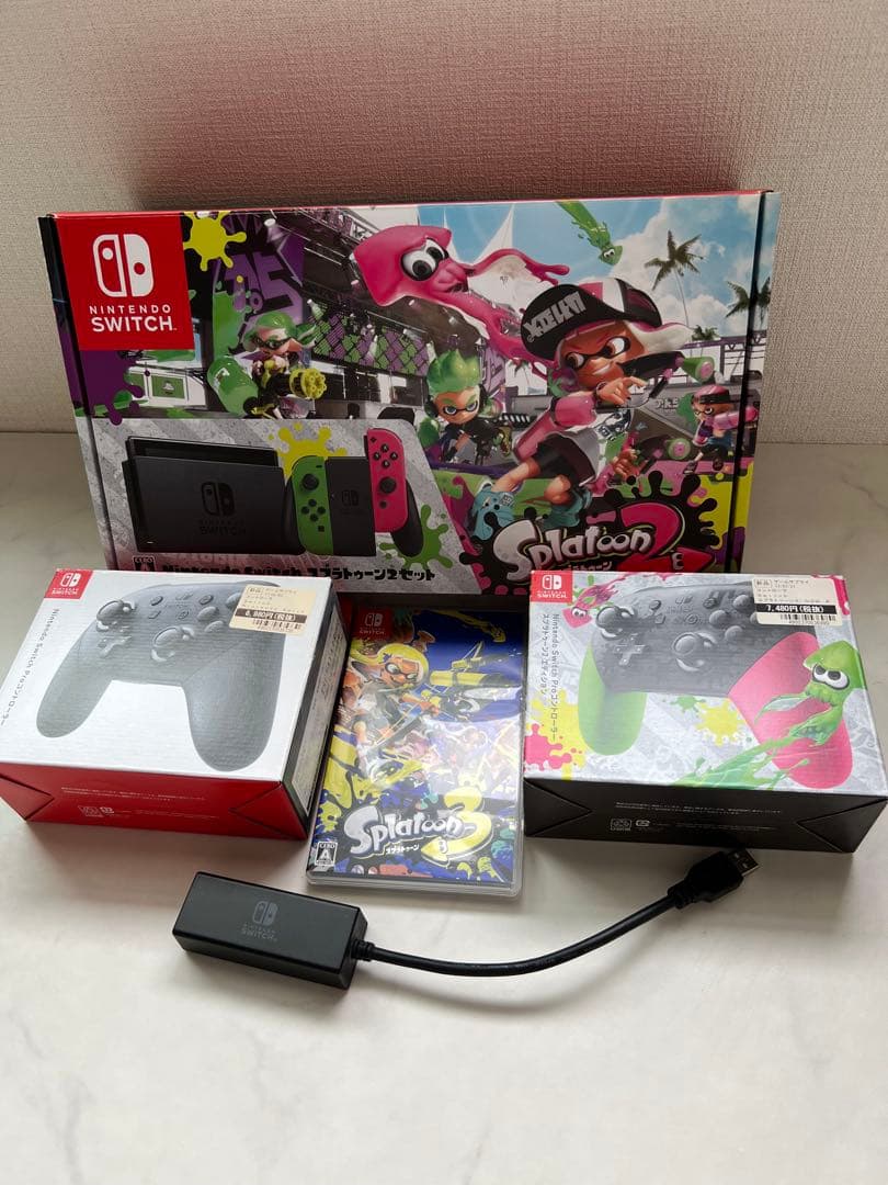 [本日のみ‼︎]任天堂Switch スプラトゥーン2 セット 中古 Nintendo Switch スプラトゥーン2セット : ショッピングクレア