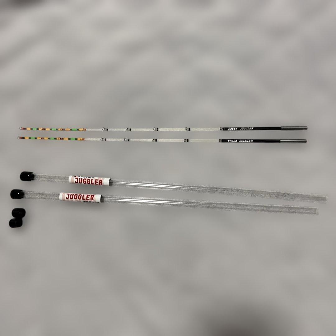 【Nabe164さん専用】CREEK JUGGLER　ワカサギ竿　2本 Nabe164さん専用】CREEK JUGGLER ワカサギ竿 2本 CREEK JUGGLER