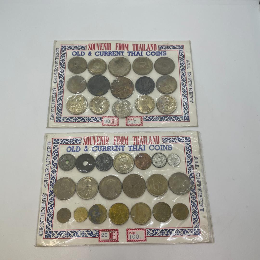 タイ 古銭/硬貨 セット お土産 SOUVENIR FROM THAILAND - メルカリ