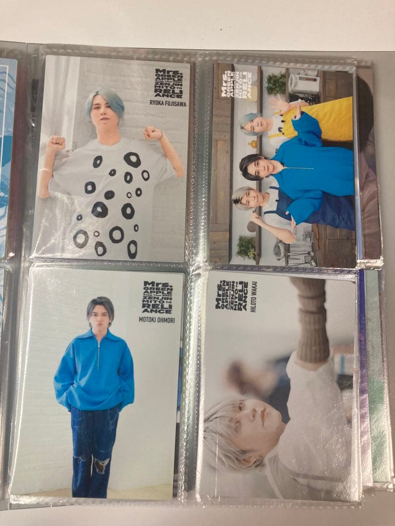 Mrs. GREEN APPLE ゼンジン未到とリライアンス フォトカ コンプ - メルカリ