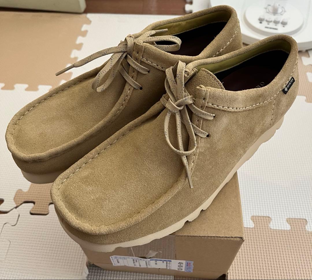 【CLARKS / クラークス】 WALABEE GTX ゴアテックス　ベージュ エルエイチピー L.H.P. Clarks/クラークス/Wallabee GTX/ワラビー