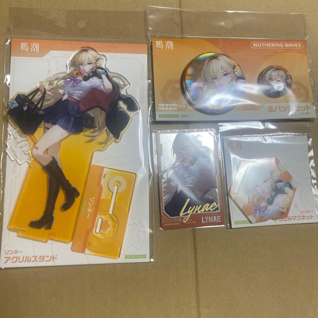 鳴潮 コミケ C107 リンネー セット アクスタ 缶バッジセット - メルカリ