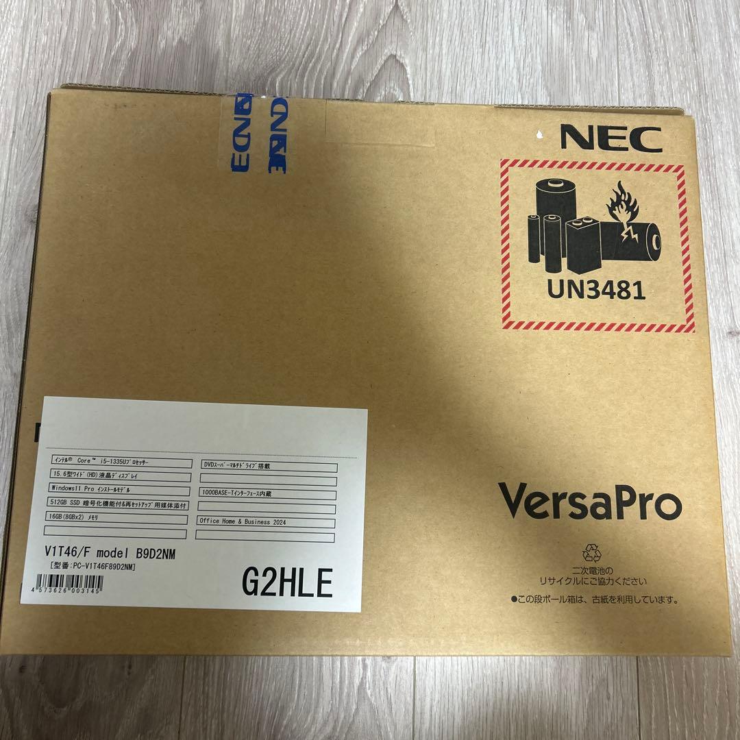 【新品】NEC PC-V1T46/F model b9D2NM e-TREND｜NEC PC-V1T46FBGBL2M [VersaPro VF(i5-1335U 16GB SSD256GB