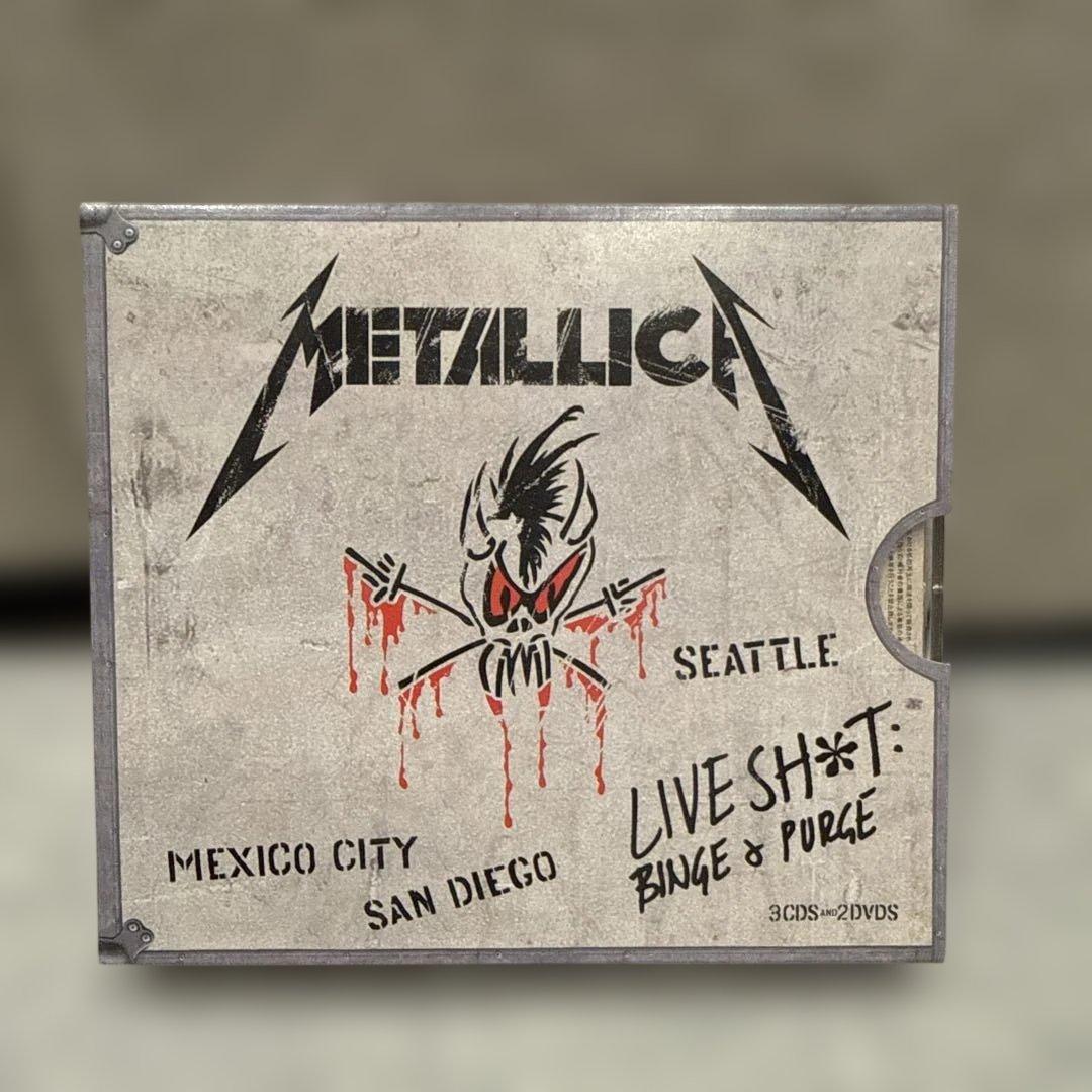 メタリカ/LIVE SHIT:BINGE & PURGE 国内盤3CD＋2DVD Live Shit: Binge & Purge [Box] by Metallica (CD, Nov-1993, 3 Discs