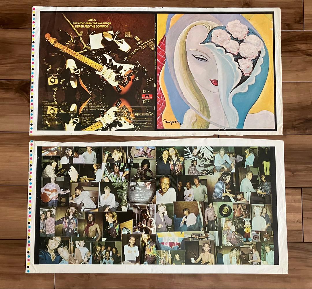 Derek and the Dominos Layla US色校正見本 2枚 DEREK AND THE DOMINOS / Layla And Other Assorted Love Songs (MW