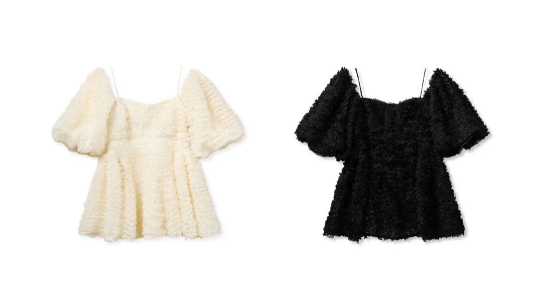 LILY BROWN 3wayチュールペプラムビスチェ - メルカリ