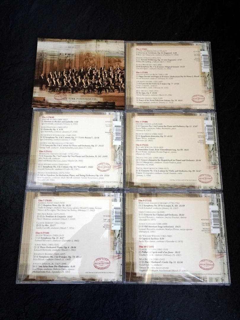 ニューヨークフィル HISTORIC BROADCASTS 1923-1987 - メルカリ