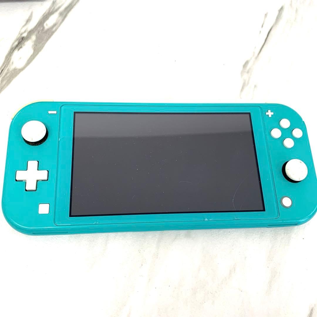 #【初期化済み】ニンテンドースイッチライト　ターコイズ 動作確認済み/初期化済み】Nintendo Switch Lite 本体 ターコイズ