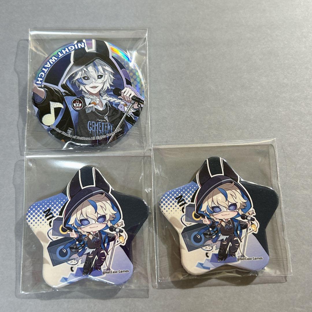 第五人格 サウンドウェーブ 缶バッジ 3点セット 夜の番人イタカ - メルカリ