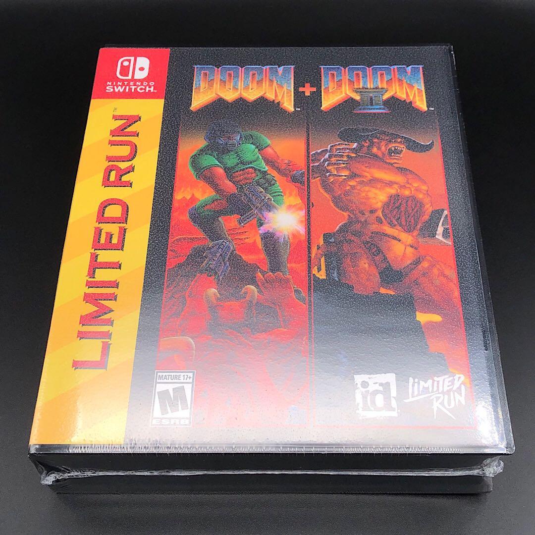 DOOM 1 + 2 DOOM + DOOM II ドゥーム switch