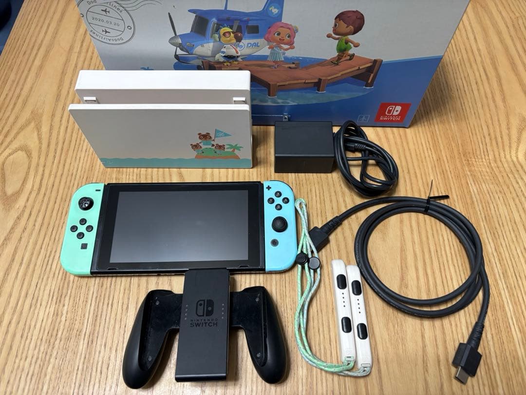 即購入可　Nintendo Switch あつまれどうぶつの森 デザイン Nintendo Switch あつまれ どうぶつの森セット 本体 任天堂