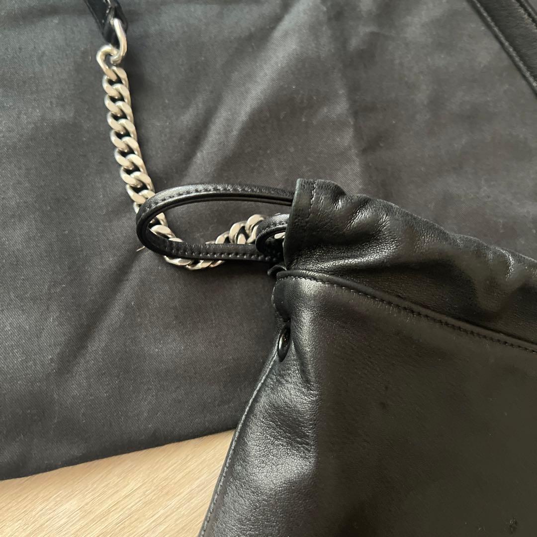 正規品♡SAINT LAURENT サンローラン テディ 巾着バッグ - メルカリ