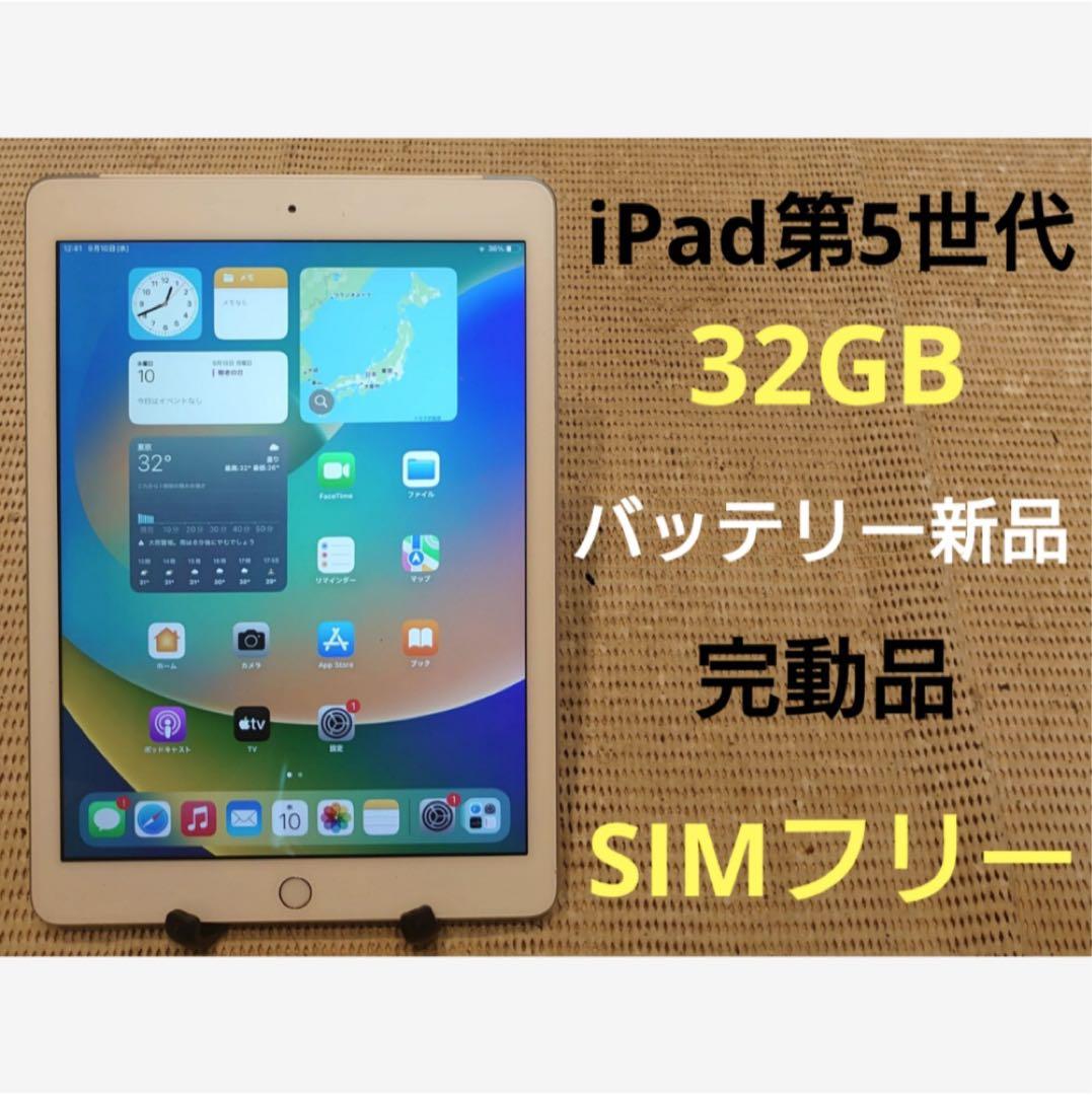 完動品SIMフリーiPad第5世代(A1823)本体32GB送料込QHLJK 完動品SIMフリーiPad第5世代(A1823)本体32GB送料込BHP61 - メルカリ