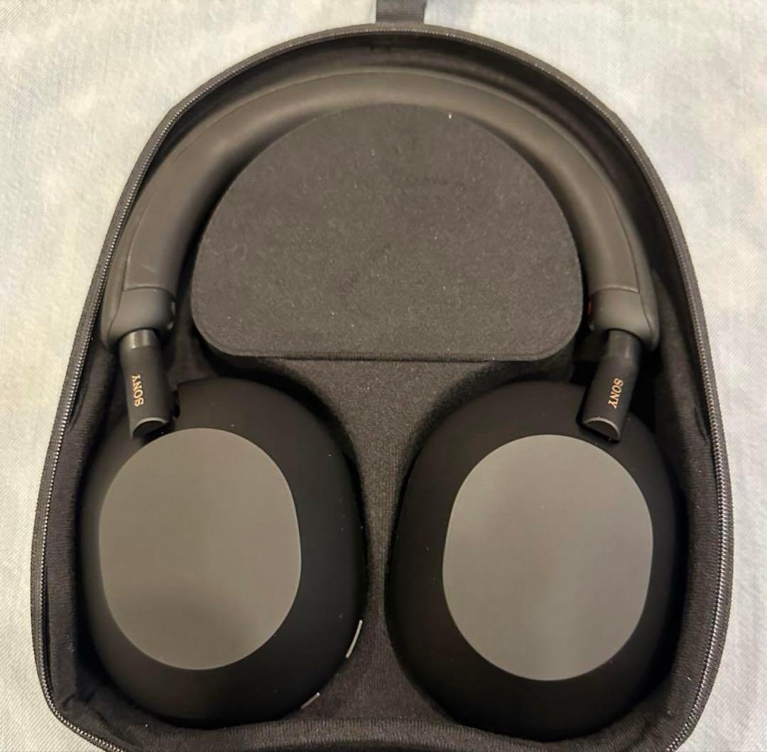 美品 SONY WH-1000XM5 ブラック Sony WH-1000XM5 Premium Wireless Noise Canceling Headphones | Black