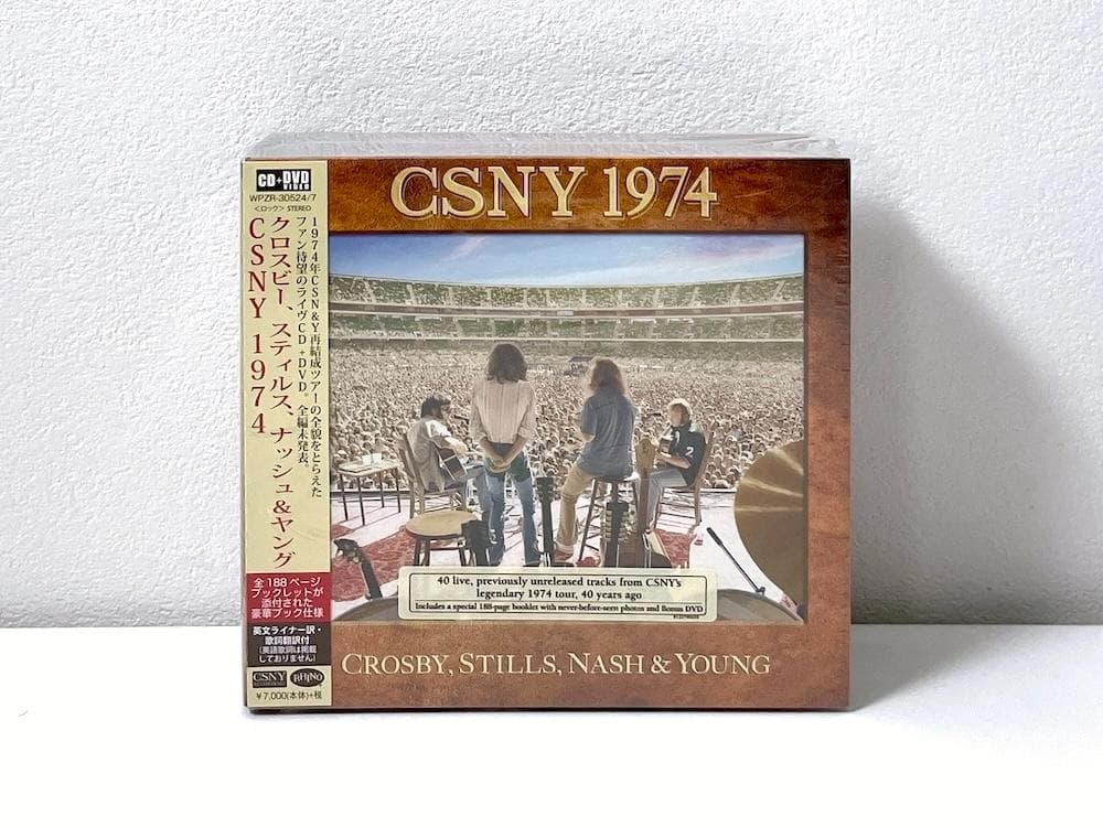 新品未開封 廃盤 クロスビー、スティルス、ナッシュ＆ヤング CSNY 1974 CSNY 1974 (LIMITED EDITION DELUXE BOX SET:180G 6LP+BLU-RAY AUDIO+
