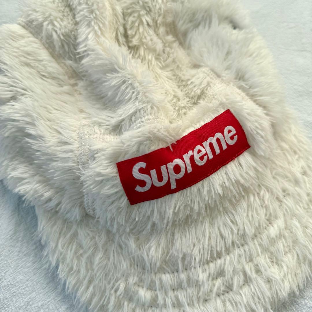 Supreme Faux Fur Camp Cap \"White\" 新品