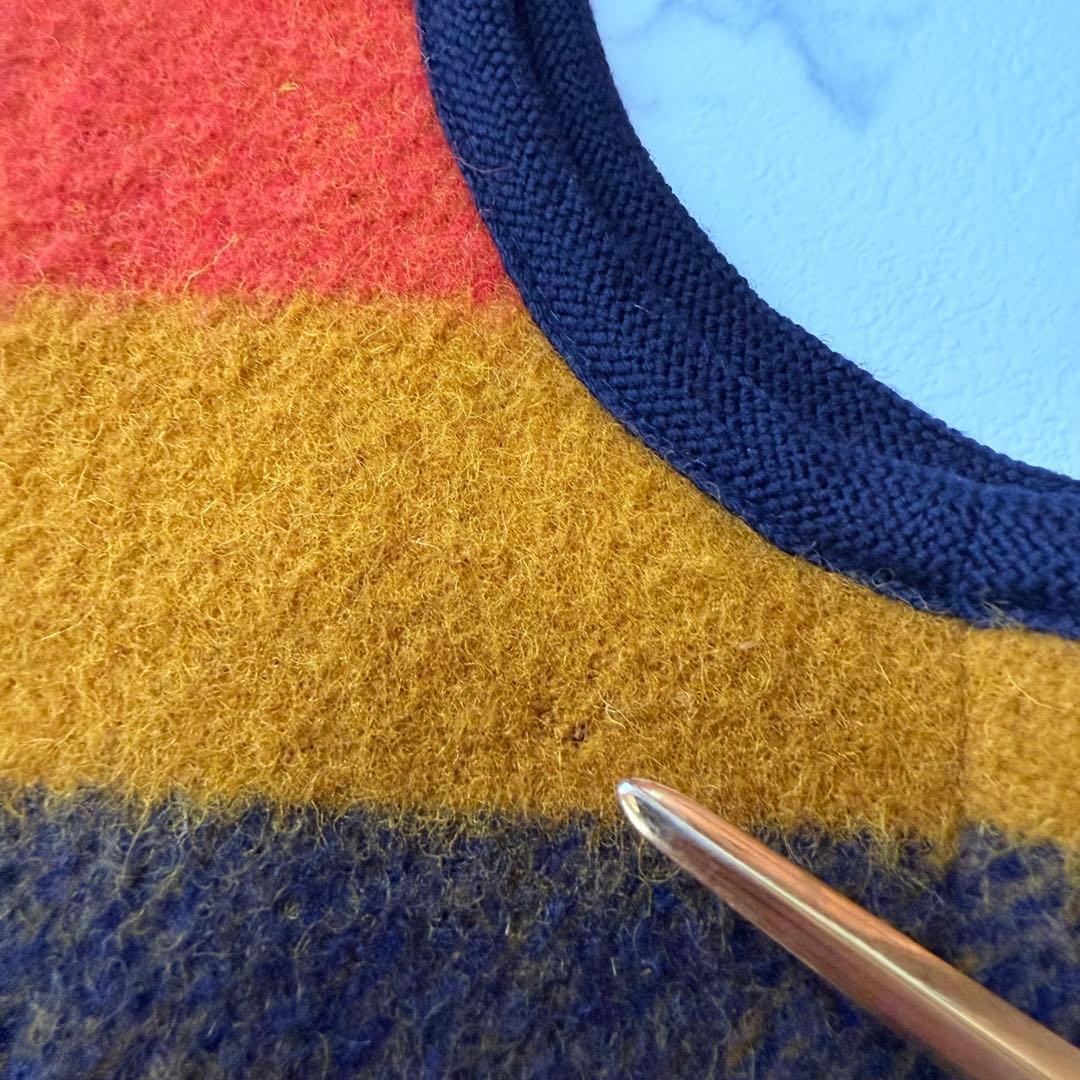 HERMES エルメス ヴィンテージ ロカバール ウール100％ ベスト 46