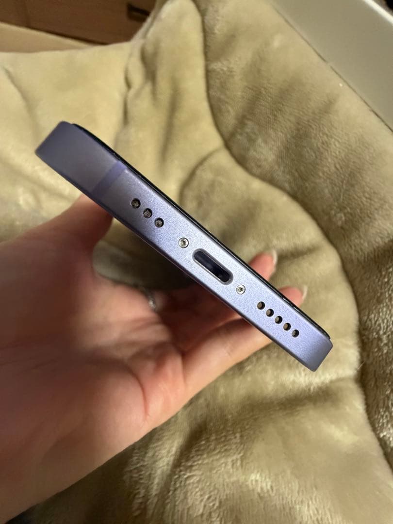 iPhone12 128GB 本体 箱あり バッテリー100％（非純正）初期化済