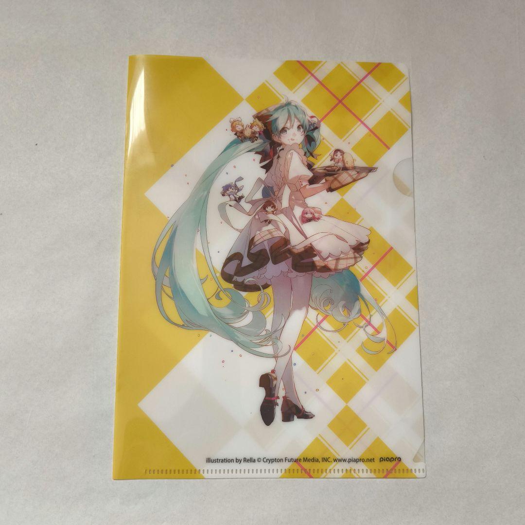 初音ミク マジカルミライ 2019 不二家 コラボ A5サイズクリアファイル グッズ]クリアファイルセット（A～C全3種）｜初音ミク「マジカルミライ