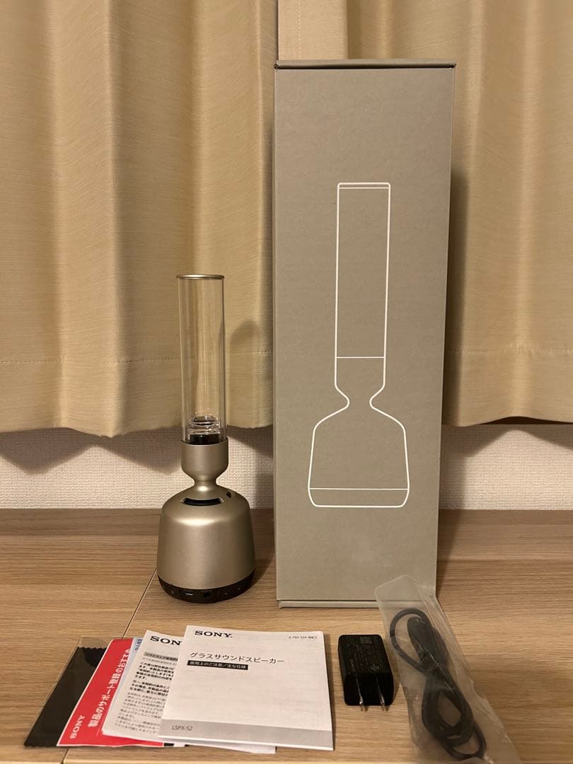 SONY グラスサウンドスピーカー　LSPX-S2 SONY（ソニー） グラスサウンドスピーカー ハイレゾ対応/Bluetooth対応