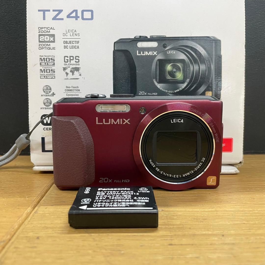 美品 動作品 Panasonic DMC-TZ40 コンパクトデジタルカメラ Amazon.com : Panasonic Lumix digital camera 20x optical with GPS