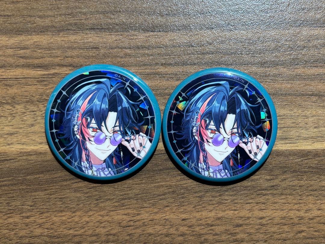 にじさんじ ランダムキラキラ缶バッジ 月組 魁星 A - メルカリ