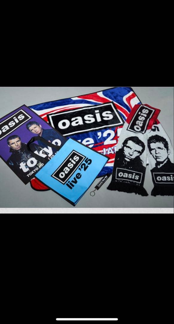 oasis オアシス新春福袋 限定デザイン 東京ドーム　10/25 バンドからのお年玉🎍オアシス新春福袋 【Oasis Live '25】東京ドーム