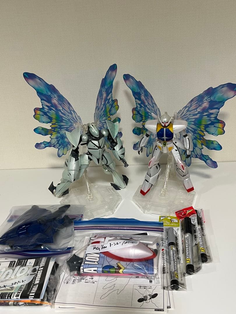 MG ターンエーガンダム　ターンX シドミード展限定品　＋ガンダムマーカー MG ターンエーガンダム ターンX シドミード展限定品 ＋ガンダム