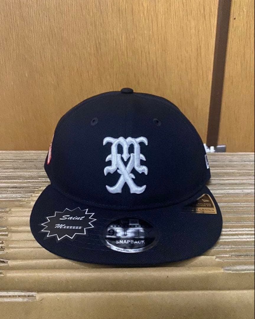 SAINT Mxxxxxx NEWERA CAP NAVY - メルカリ