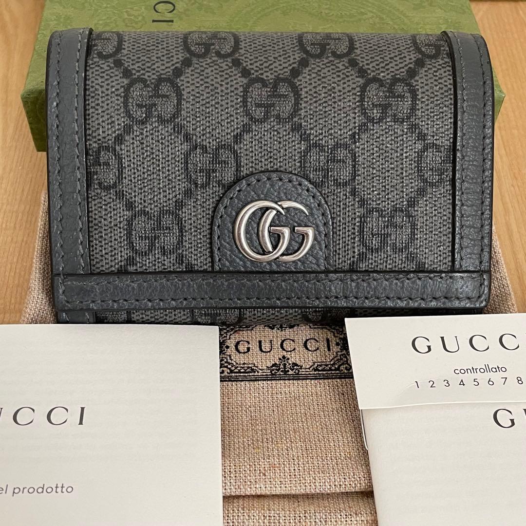 GUCCI グッチ　マーモント　オフディア　カードケース　名刺入れ　ミニ財布 GUCCI（グッチ） カードケース 名刺入れ メンズ レディース