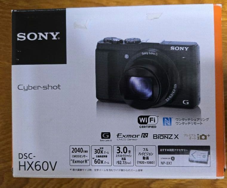 デジタカメラ(DSC-HX-60V) Amazon.com : SONY DSC-HX60V Digital Still Camera Cyber-shot, Black