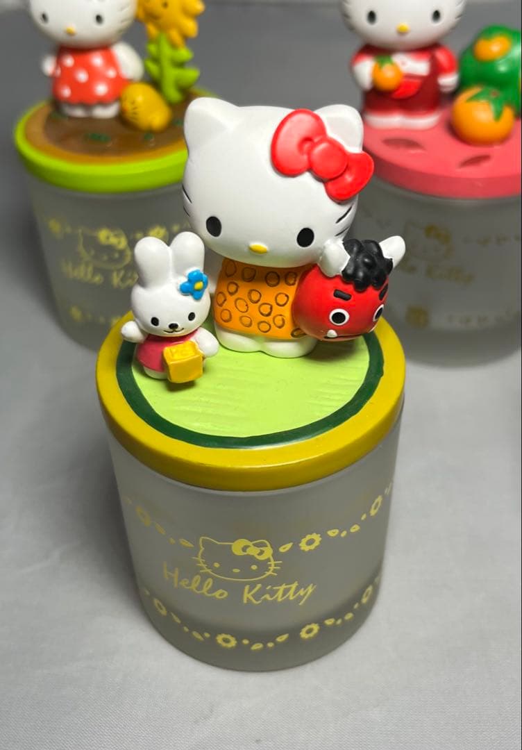 激レア キティ hello kitty アロマキャンドルポット フィギュア 9個
