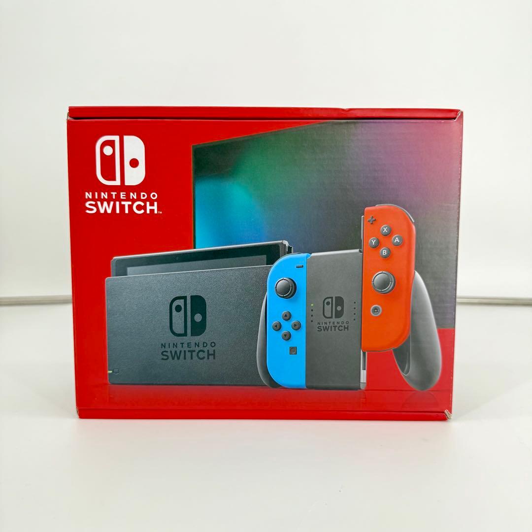 新品 Nintendo Switch 本体 青赤 Joy-Con 任天堂 Nintendo Switch Joy-Con（L）ネオンブルー/（R）ネオンレッド