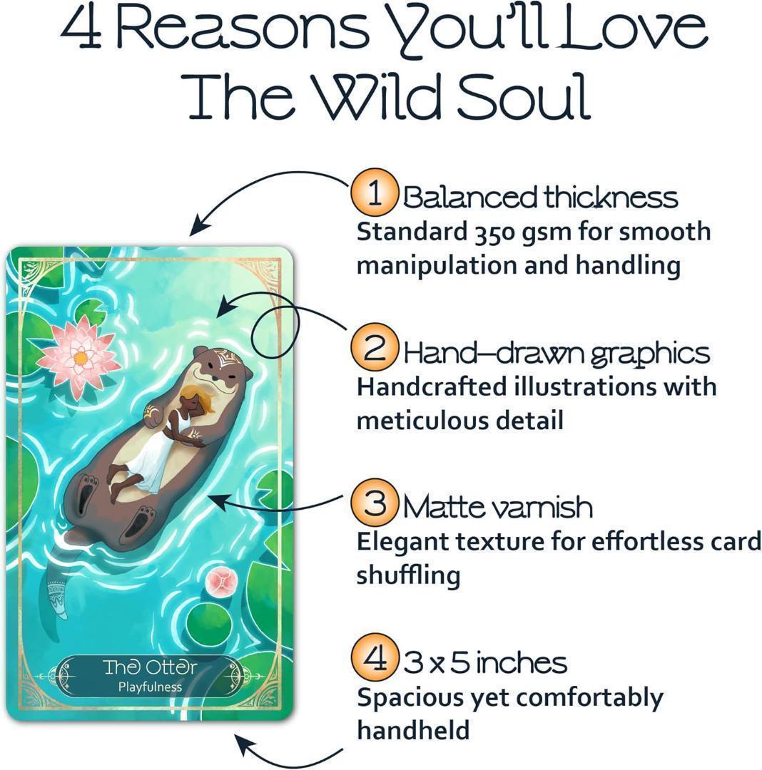 正規品オラクルカード】希少インディーズ✨人間と動物界を繋ぐ美しい