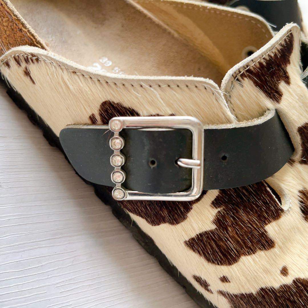 超希少】ビルケンシュトック ハラコ 牛柄 ビルキー ユニセックス 25