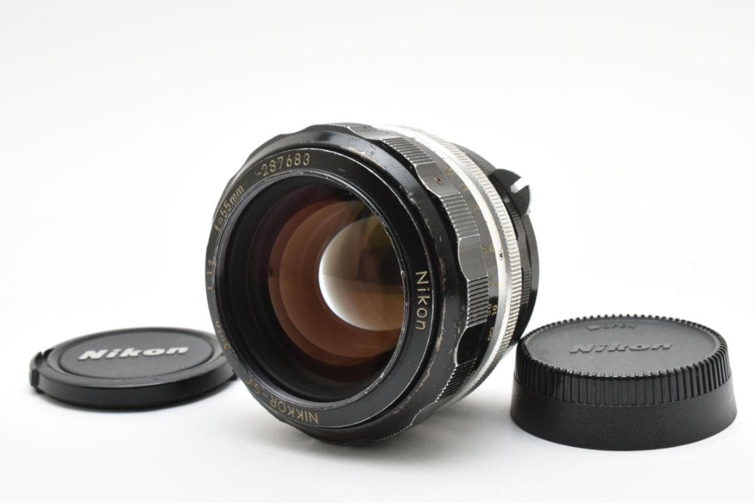 #510 ■良品■Nikkor-s.c AUTO 1:1.2 55mm Review of Nikon NIKKOR-SC Auto 1: 1.2 f = 55mm | Happy