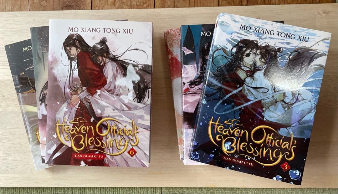 天官賜福 英語版 3-8巻Heaven Official's Blessing Heaven Official's Blessing Vol 3