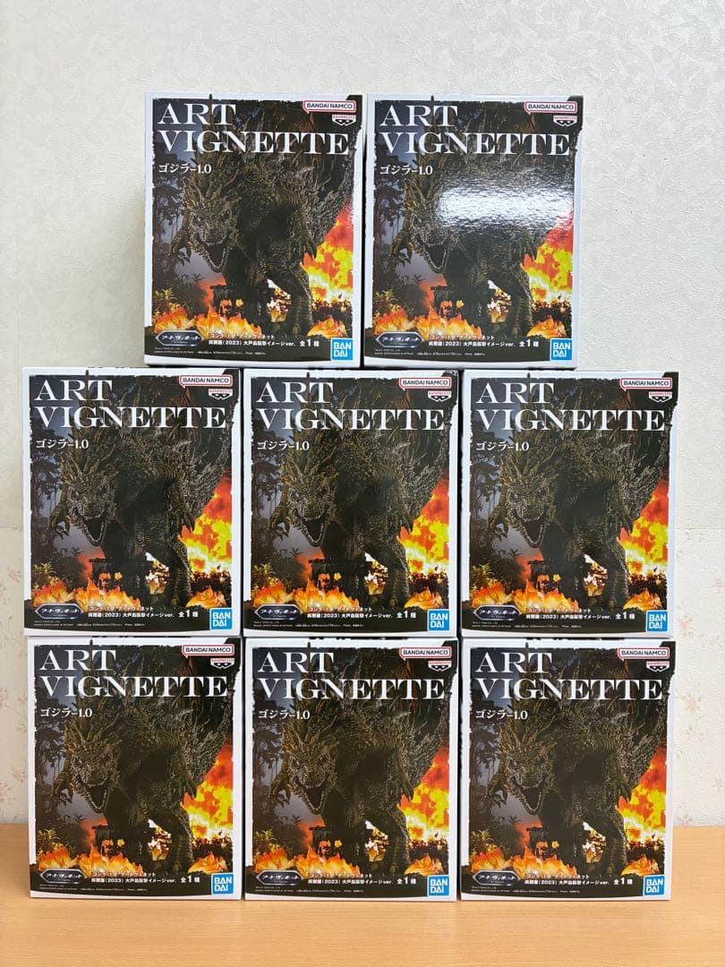 ART VIGNETTE ゴジラ 1.0 大戸島襲撃　フィギュア　8個セット ART VIGNETTE ゴジラ-1.0 呉爾羅(2023) 大戸島襲撃イメージ - メルカリ