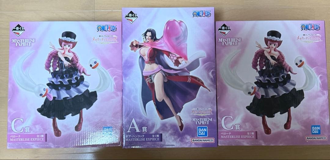 一番くじ ワンピース メモリーオブヒロインズ　A賞C賞　セット 一番くじ ワンピース メモリーオブヒロインズ」本日より順次発売
