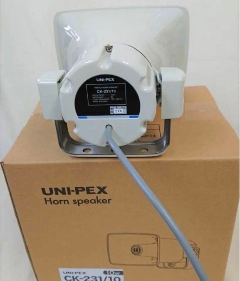 UNI-PEX　スピーカー1本10W 　CK-231/10